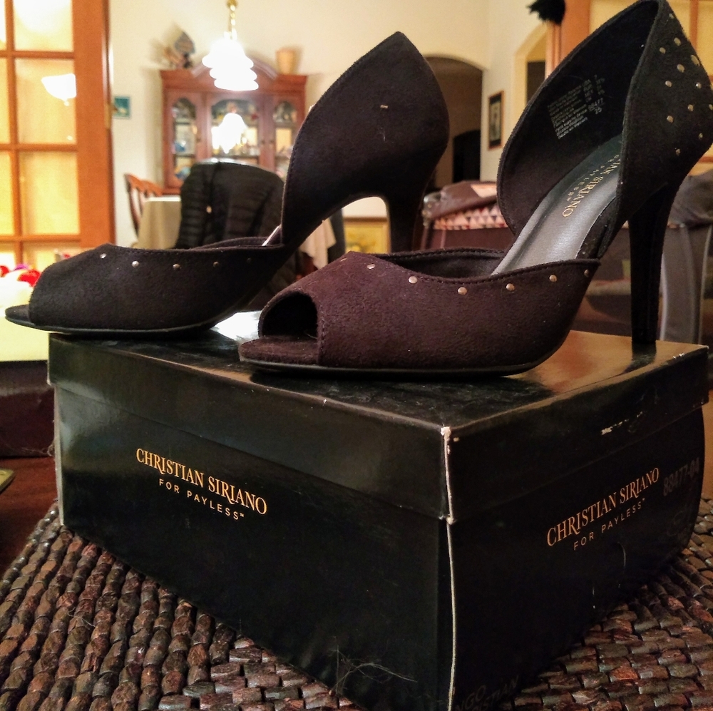 Christian Siriano Payless D'Orsay Heels Black 7